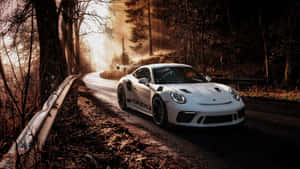 Experience The Power Of Driving A 4k Ultra Hd Porsche. Wallpaper