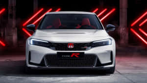 Experience The Power Of The Honda Civic Type R Wallpaper