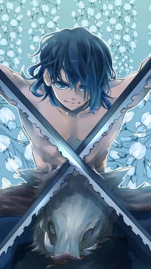Experience The Powerful Features Of Inosuke Phone Wallpaper