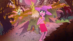 Experience The Quirky Animations Of 'the Midnight Gospel' On Your Desktop Wallpaper