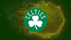 Experience The Thrill And Excitement Of Celtics Basketball Wallpaper