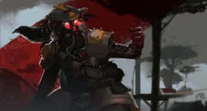 Experience The Thrill Of Battle With Apex Legends Bloodhound Wallpaper
