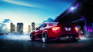 Experience The Thrill Of Driving: Subaru Brz Wallpaper