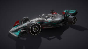 Experience The Thrill Of Formula One Motor Racing With The Mercedes F1 Iphone. Wallpaper