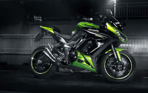 Experience The Thrill Of Riding A Kawasaki Desktop Wallpaper