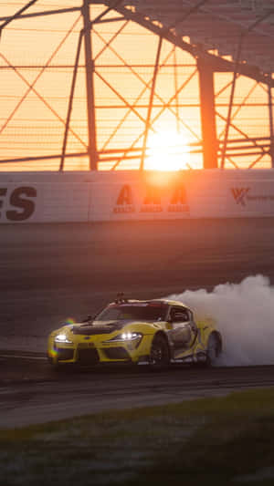 Experience The Thrill Of Supra Drift Wallpaper