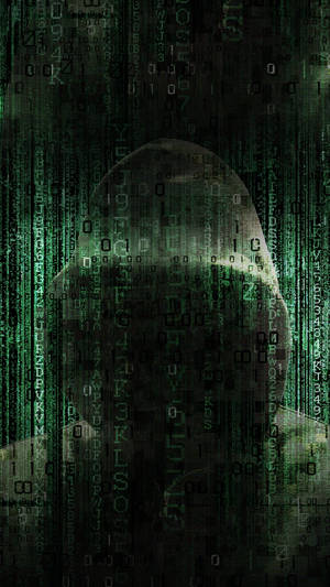 Expert Hacker Cracking Binary Code On Android Wallpaper