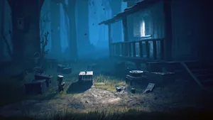 Explore A Hauntingly Beautiful World In Little Nightmares 4k Wallpaper