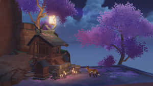 Explore A Mystical World With Inazuma Genshin! Wallpaper