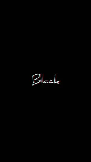 Explore An Abstract, Futuristic World In Black Glitch Wallpaper