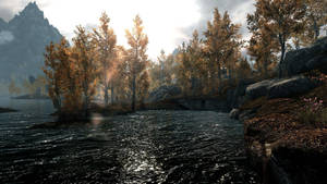 Explore The Ancient Lands Of Skyrim In Stunning Ultra Hd Wallpaper