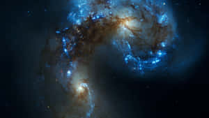 Explore The Ancient Stars And Distant Galaxies Of The Universe With The Incredible Hubble 4k Space Telescope. Wallpaper