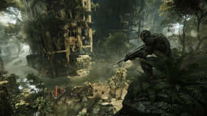 Explore The Beautiful Cityscape In Crysis 3. Wallpaper