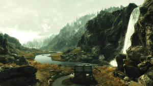 Explore The Breathtaking World Of Skyrim Ultra Hd Wallpaper