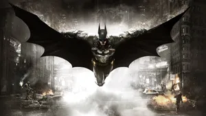 Explore The Depths Of Batman City Wallpaper
