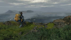Explore The Desolate Post-apocalyptic World Of Death Stranding Wallpaper