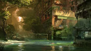 Explore The Dystopian City Of Crysis 3 Wallpaper