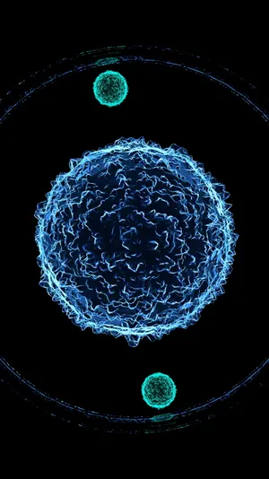 Explore The Endless Possibilities Of The Neon Galaxy Wallpaper