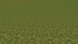 Explore The Magical World Of Minecraft With A Walk Through Its Glowing Grass Wallpaper