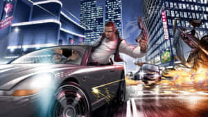 Explore The Open World Of Los Santos In Grand Theft Auto 5 Wallpaper
