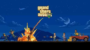 Explore The Streets Of Los Santos In 4k Wallpaper