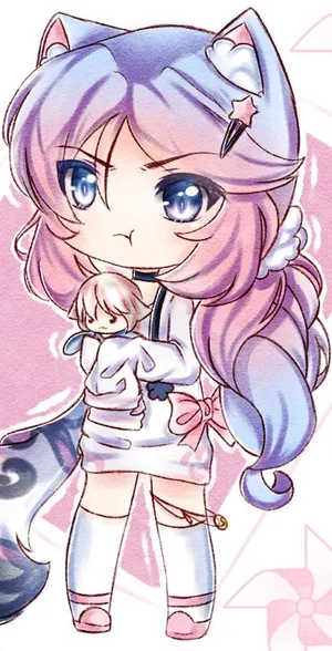 “explore The World Of Gacha Life With Its Uniquely Cute Characters!” Wallpaper