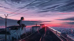 Explore The World Of Retro Anime Wallpaper