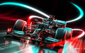 Exploring The Fabulous World Of Formula 1 Racing Wallpaper