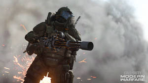 Explosion In Call Of Duty Modern Warfare Wallpaper
