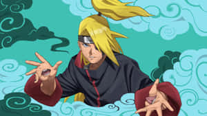 Explosive Art Meets Ninja Prowess In The Creation Of Deidara Wallpaper