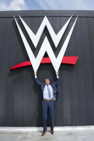 Explosive Wwe Logo Wallpaper Wallpaper