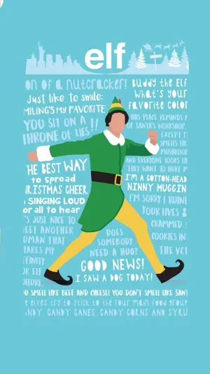 Express Christmas Cheer With A Funny Christmas Iphone Wallpaper