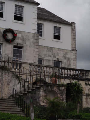 Exquisite Architecture Of Rose Hall Great House, Jamaica Wallpaper