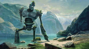 Extreme Iron Giant River Wallpaper