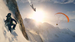Extreme Sports Gameplay Steep Wallpaper