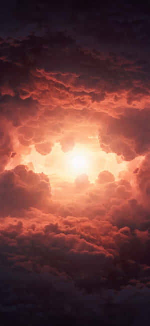 Extreme Sunset Cloud Wallpaper