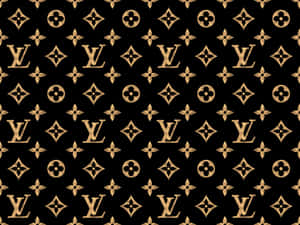 Eye-catching Louis Vuitton Pattern Perfect For Wall Art Wallpaper