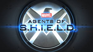 Eye Catching Marvel Agents Of Shield Logo Digital Art Wallpaper