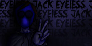 Eyeless Jack Peace Sign Wallpaper