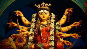 Eyes Of Durga Mata Hd Wallpaper