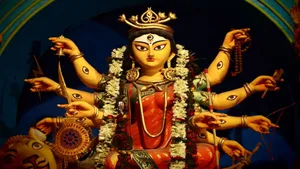 Eyes Of Durga Mata Hd Wallpaper