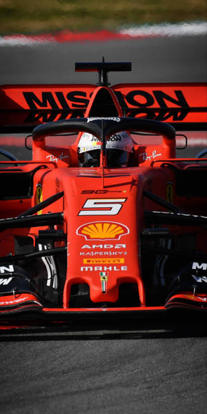 F1 Phone Mission Red Formula Wallpaper