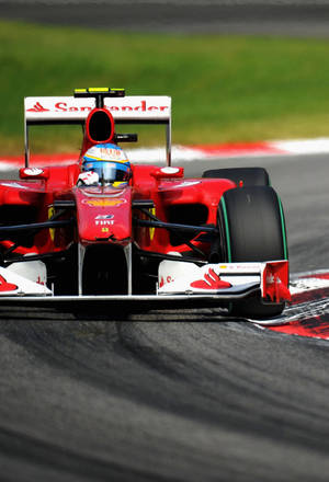 F1 Phone Red Mclaren Formula Race Car Wallpaper
