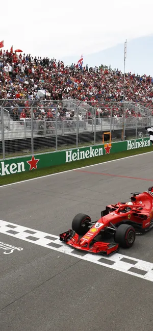 F1 Phone Red Vettel Formula Wallpaper