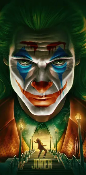 Face Upset Joker 4k Phone Poster Wallpaper