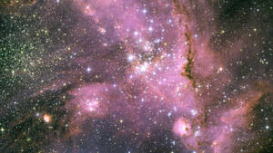 Faded Pink Galaxy Wallpaper