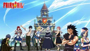 Fairy Tail Manga Series Wallpaper