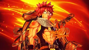 Fairy Tail Natsu Red Art Wallpaper