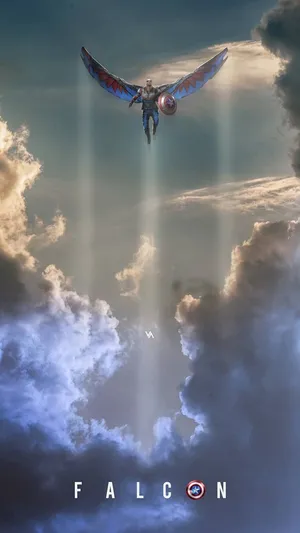 Falcon Marvel 760 X 1350 Wallpaper