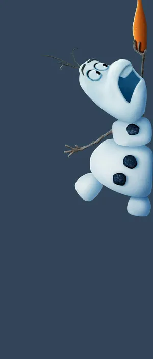 frozen snowman wallpaper